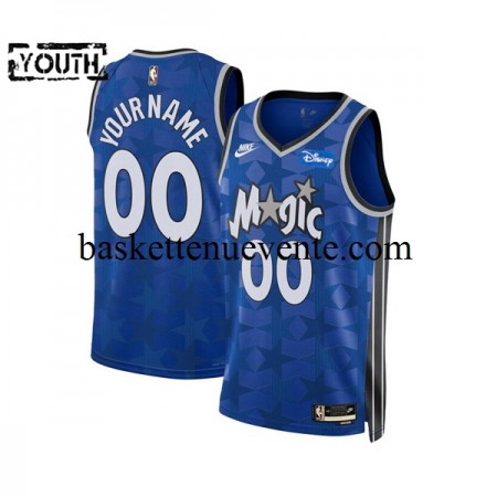 Maillot Basket Orlando Magic Personnalisé 2023-2024 Nike Classic Edition Bleu Swingman - Enfant